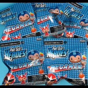Funko MEGAMAN Pint Size Heroes Lot of 5